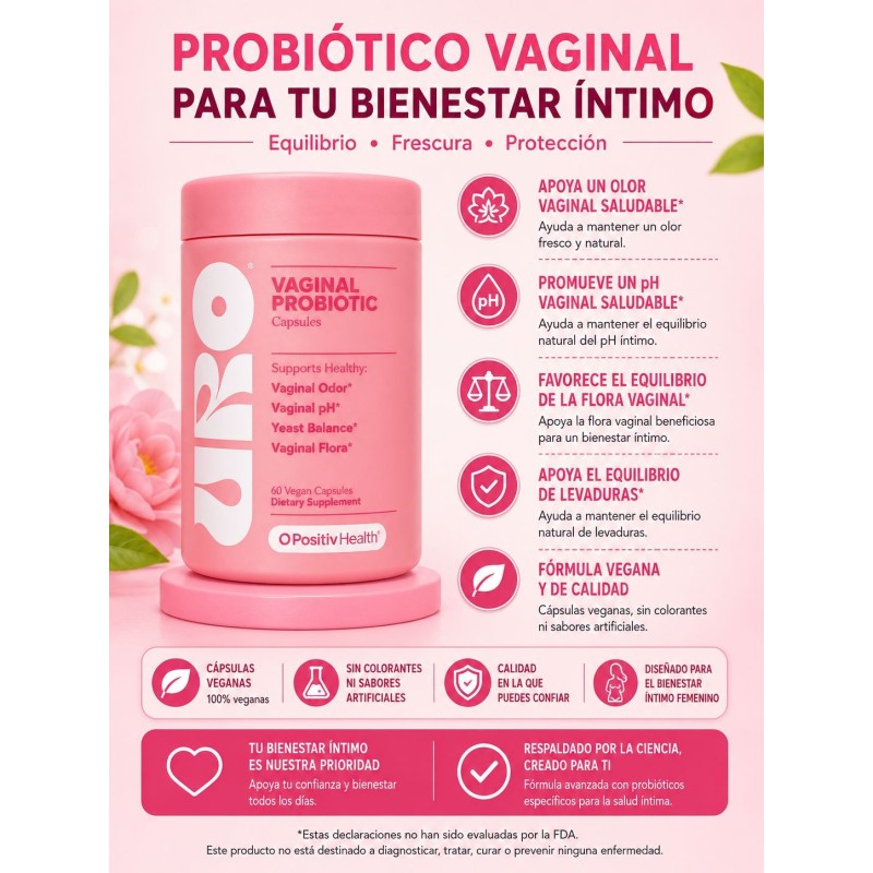 PROBIÓTICO VAGINAL URO