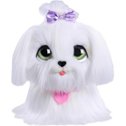 Juguete interactivo FurReal GoGo Walkin’ Pup (Maltés), perro de peluche de 9 pulgadas