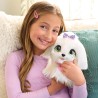 Juguete interactivo FurReal GoGo Walkin’ Pup (Maltés), perro de peluche de 9 pulgadas