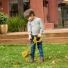 Nuevo juego de herramientas de jardinería Stanley Jr. (modelo SGH055-SY): motosierra, cortasetos y cortabordes.