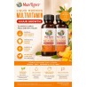 Multivitamínico líquido matutino + Pack de viaje para el crecimiento del cabello