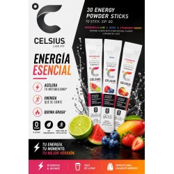 Celsius Essential Energy Sobres de Polvo de Energía para Llevar, Variedad (30 Unidades)