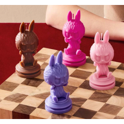 POP MART LOS MONSTRUOS, SERIE JAQUE MATE, CAJA SORPRESA