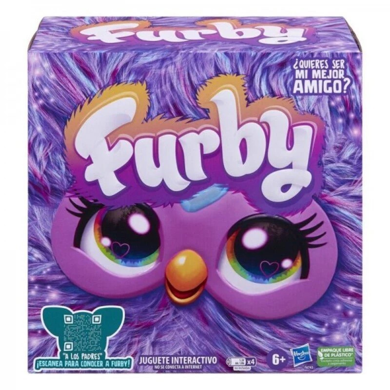 Peluche Interactivo Furby Morado