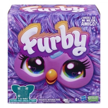 Peluche Interactivo Furby Morado