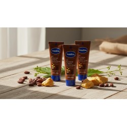 Crema multiuso Vaseline Cocoa Glow, con manteca pura de cacao, paquete de 6, 1.41 FL Oz