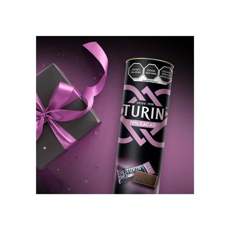 Chocolate amargo Turin 70% cacao 145 g