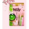 Glico Pocky Edición Especial Sabor Sakura Matcha,