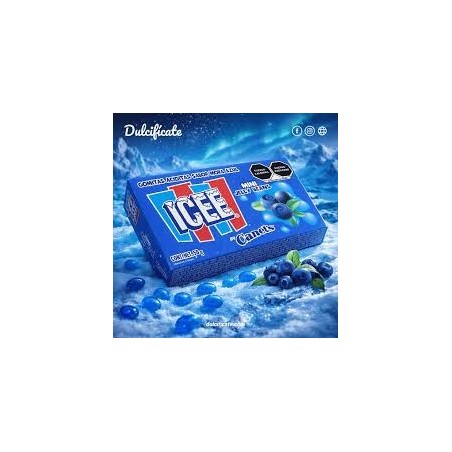 ICEE MINI JELLY BEANS SABOR MORA AZUL 50G