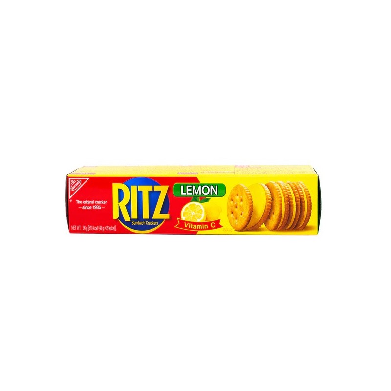RITZ LEMON SANDWICH CRECKERS.
