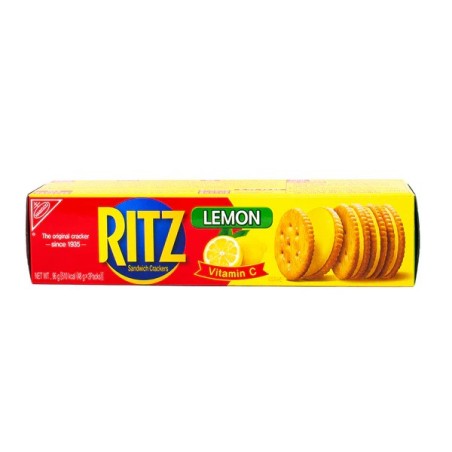 RITZ LEMON SANDWICH CRECKERS.