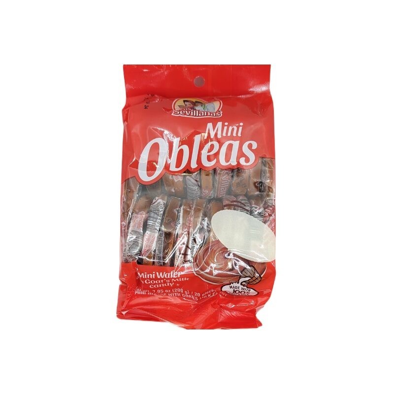Las Sevillanas Mini Wafer con Caramelo de Leche de Cabra