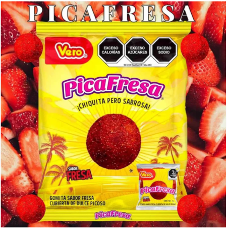 Pica Fresa 100 Piezas