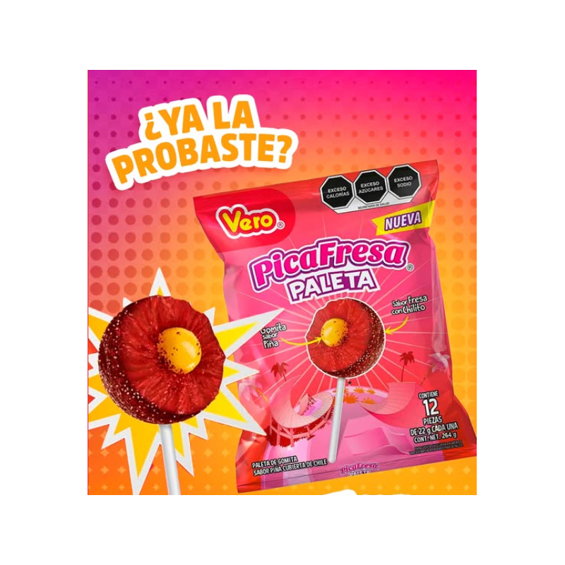 PICA FRESA X 12 UNIDADES