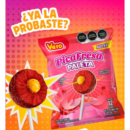 PICA FRESA X 12 UNIDADES