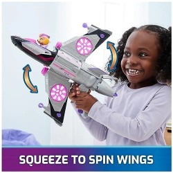 Figura Skye Paw Patrol The Mighty Movie Rescue Jet Luces Y Sonidos