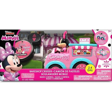 Carro Control Remoto Minnie Pasteles Disney Auto Coche Minnie