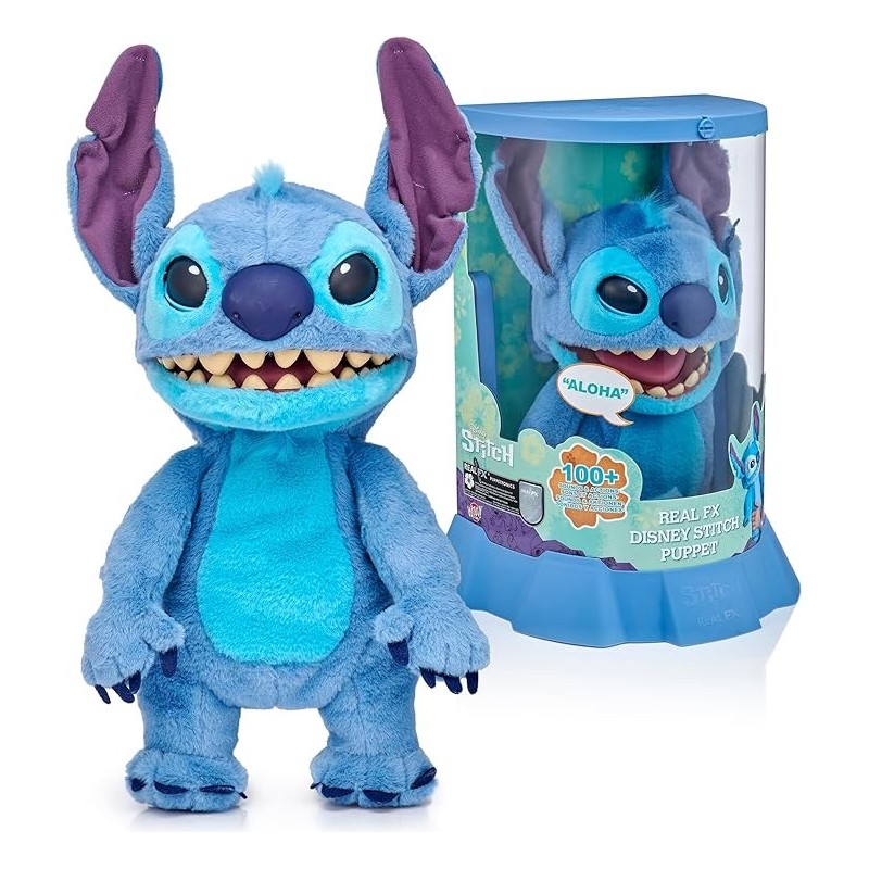 Muñeco Stitch Animado Animatronic + 100 Sonidos Y Movimiento